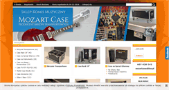 Desktop Screenshot of mozartcase.com