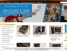 Tablet Screenshot of mozartcase.com